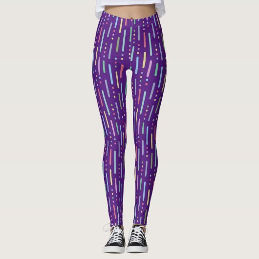 Staafafbijtmiddelen en stippen leggings (Voorkant)