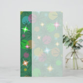 Staafband voor kerstverlichting briefpapier (Staand voorkant)