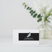 staafgrafiek visitekaartje (Staand voorkant)