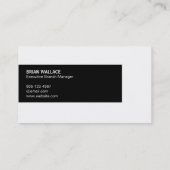 staafgrafiek visitekaartje (Achterkant)