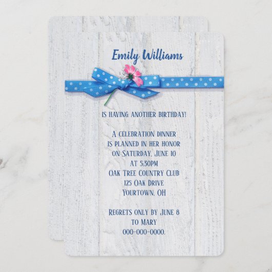 staafje op de achtergrond van hout kaart (Voorkant / Achterkant)