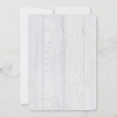 staafje op de achtergrond van hout kaart (Achterkant)