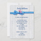 staafje op de achtergrond van hout kaart (Voorkant)