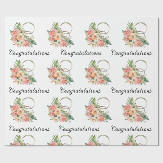 Staafje voor weduwenpapier, set van 3 cadeaupapier (Vlak)