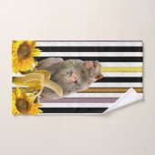 Staafjes handdoekjes Stripes aap Bad Handdoek (Handdoek)