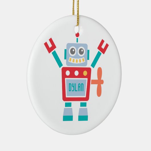  staafrobot Speelgoed voor kinderen kamer Keramisch Ornament (Rechts)