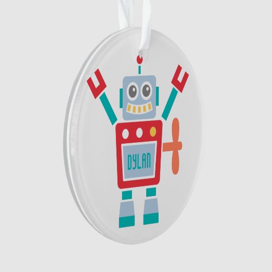  staafrobot Speelgoed voor kinderen kamer Ornament (voorkant)