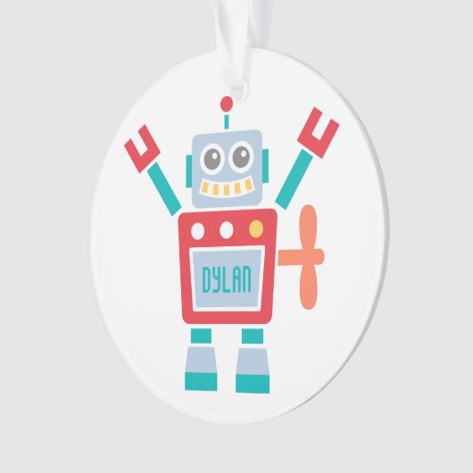  staafrobot Speelgoed voor kinderen kamer Ornament (voorkant)