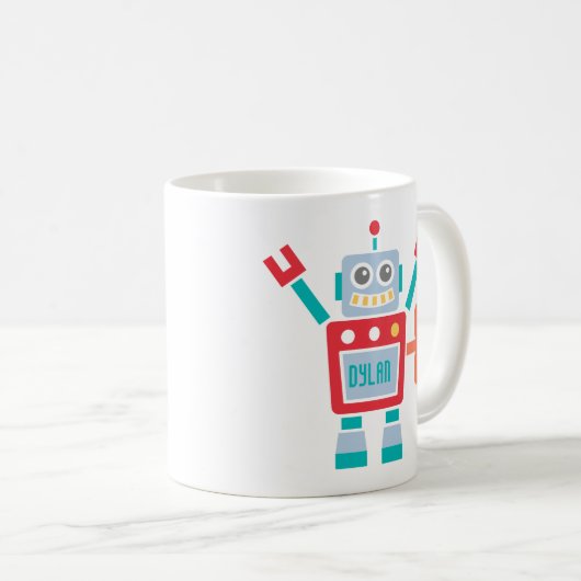  staafrobot Speelgoed voor kinderen Koffiemok (Voorkant rechts)