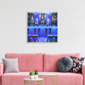 Staaftabel Canvas Afdruk (Insitu (Woonkamer))