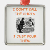 staaftender metalen ornament (Voorkant)