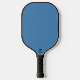 Staal Blauw Grijs Effen Kleur Pickleball Paddle