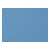 Staal Blauw Grijs Effen Kleur Tafelkleed (Voorkant (Horizontaal))