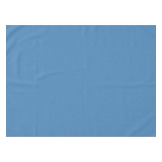 Staal Blauw Grijs Effen Kleur Tafelkleed (Voorkant (Horizontaal))