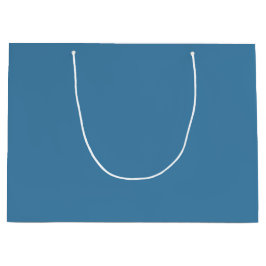 Staal Blauw Vaste, blanco kleur Groot Cadeauzakje