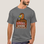 Staal en Hawk T-shirt (Voorkant)