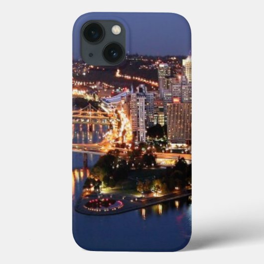 Staal en Indigosandwich Case-Mate iPhone Case (Achterkant)