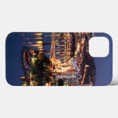 Staal en Indigosandwich Case-Mate iPhone Case (Achterkant (horizontaal))