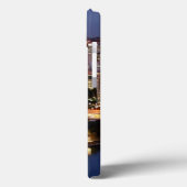 Staal en Indigosandwich Case-Mate iPhone Case (Achterkant / Links)