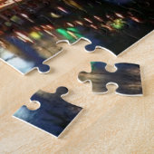 Staal en Indigosandwich Legpuzzel (Zijkant)