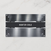 Staal en metaal Industrieel Visitekaartje (Voorkant)