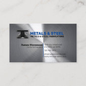 Staal en Metalen Fabricage Visitekaartje (Voorkant)