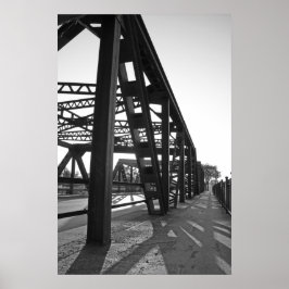 Staal en schaduwen poster