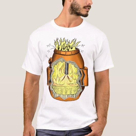 STAAL FURNACE T-SHIRT (Voorkant)