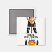 Staal Goddessen magneet (Voorkant / Achterkant)