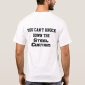 Staal gordijn t-shirt (Achterkant)