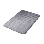 Staal Grijs Diamant Plaat Badmat (Gekanteld)
