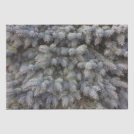 Staal, grijs, groen en blauwe spar classy  inpakpa tissuepapier