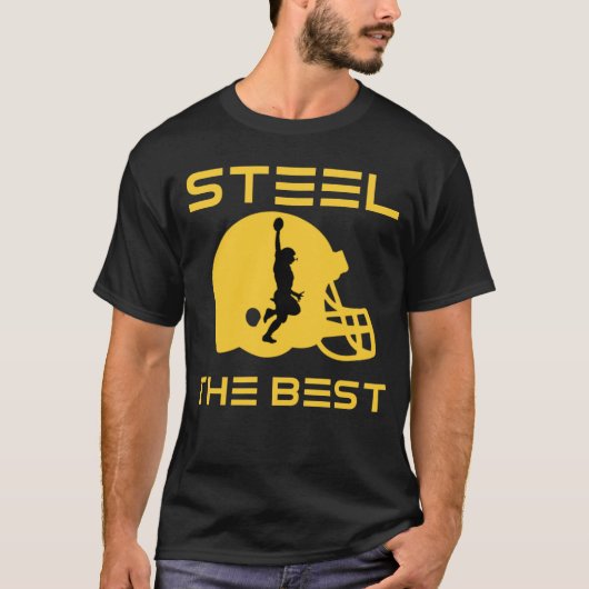 Staal het beste t-shirt (Voorkant)