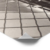 Staal in het gebouw poster (Hoek)