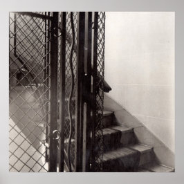 Staal in het gebouw poster