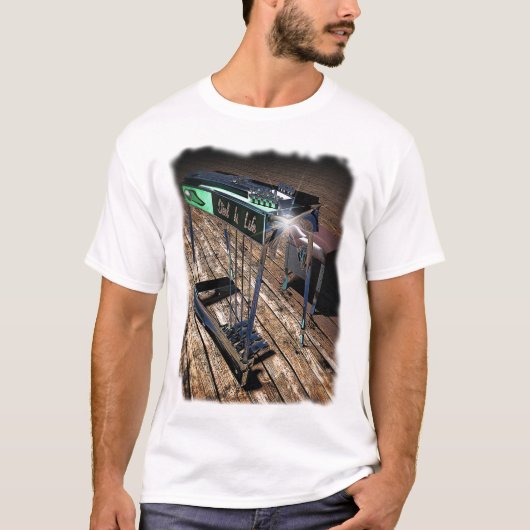 Staal is levensduur t-shirt (Voorkant)