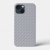Staal met waterdruppelpatroon Case-Mate iPhone case (Achterkant)