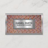 Staal | Metaalgrens Visitekaartje (Voorkant)