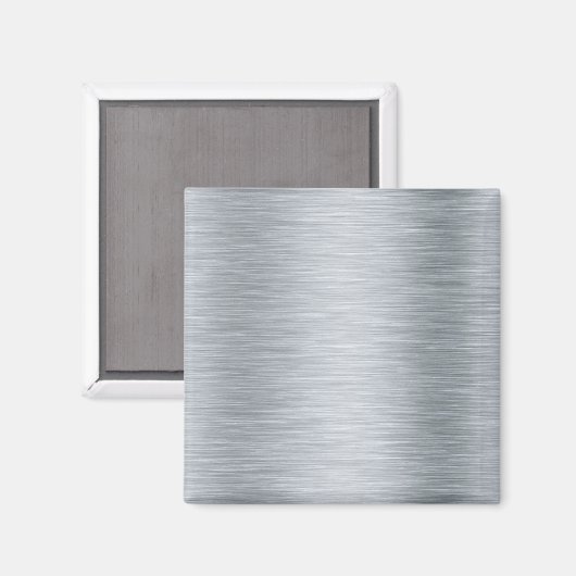 Staal Metallic Magnet (Voorkant / Achterkant)