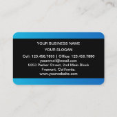 Staal Metallic Metal Works Welder Visitekaartje (Achterkant)