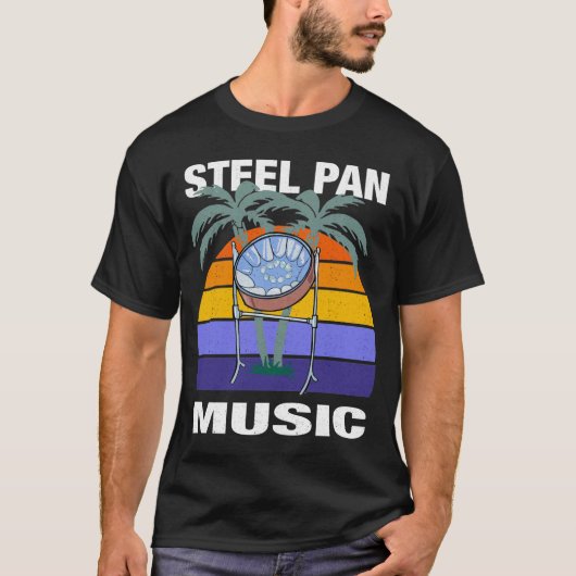STAAL PANMUZIEK T-SHIRT (Voorkant)