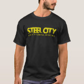 Staal Pittsburgh - Mannen en armlasstijlen T-shirt (Voorkant)
