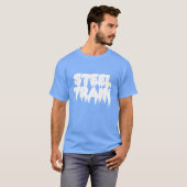 staal trein meisje t-shirt (Voorkant volledig)