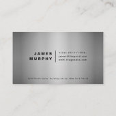 Staal Visitekaartje (Achterkant)