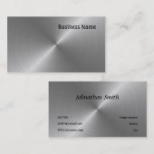 Staal Visitekaartje (Voorkant / Achterkant)