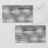 Staal Visitekaartje (Voorkant / Achterkant)