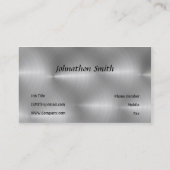 Staal Visitekaartje (Achterkant)