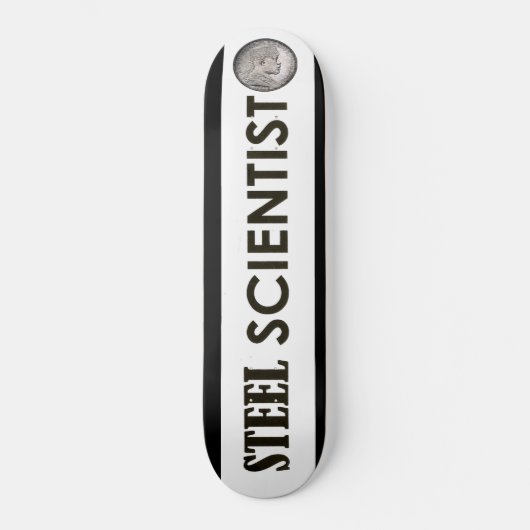 STAAL WETENSCHAPPER Skateboard (Voorkant)