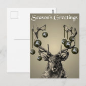 Staalafdrukken, meer afdrukken, , Scandinavisch Briefkaart (Voorkant / Achterkant)