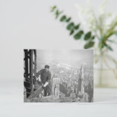 Staalarbeider Empire State, 1936 Briefkaart (Staand voorkant)